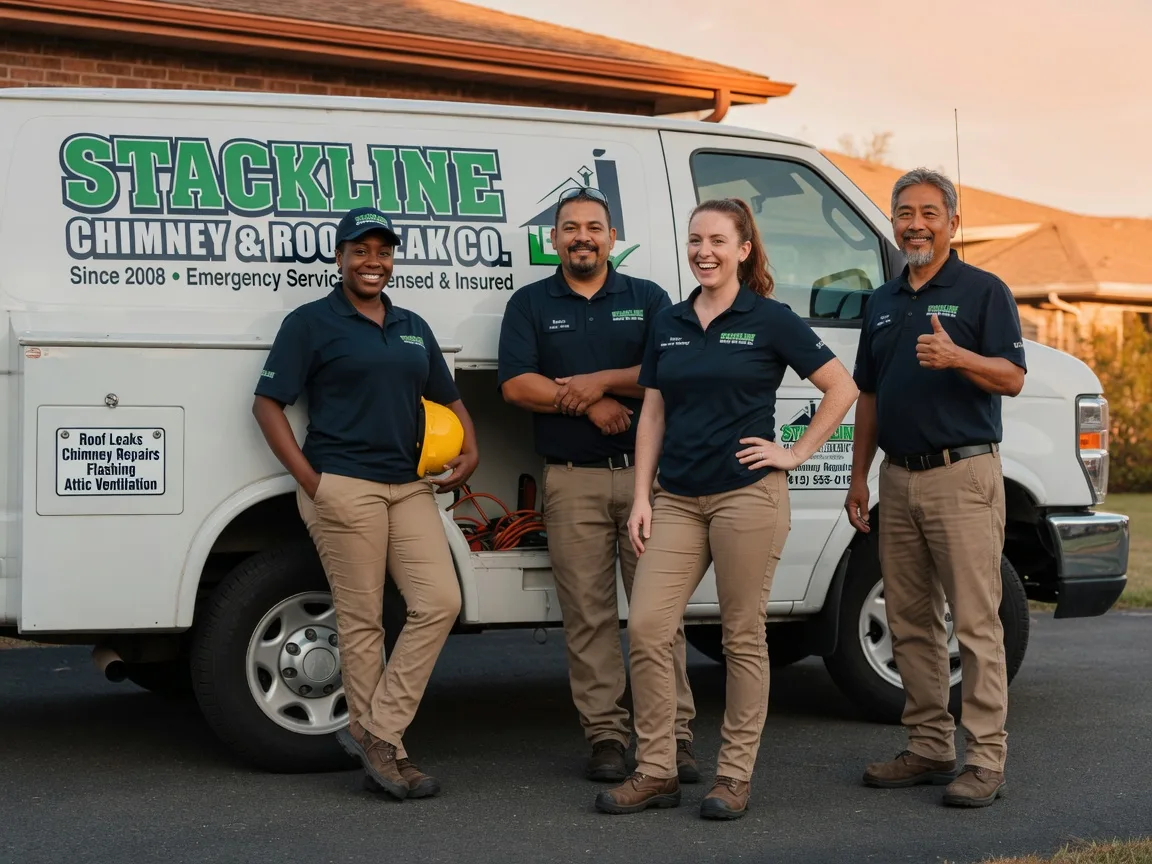 Chimney flashing repair company in Nicolaus, CA